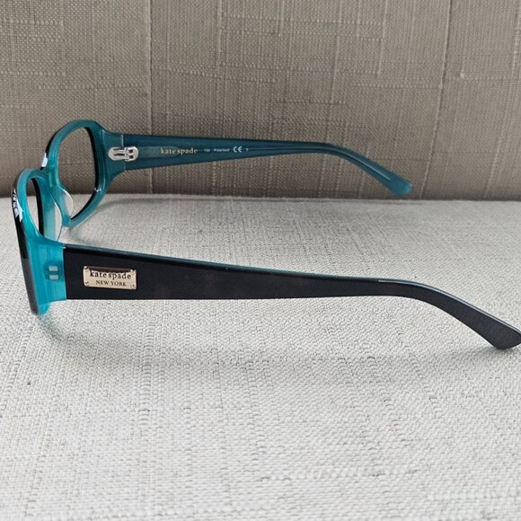 Kate Spade Women Eyeglasses PAXTON Frames Blue Tortoise Square Glasses Only - Picture 9 of 15